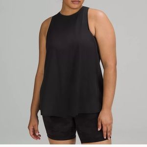 All Tied Up Tank, Black, Size 6, New with Tags